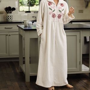 Floral robe